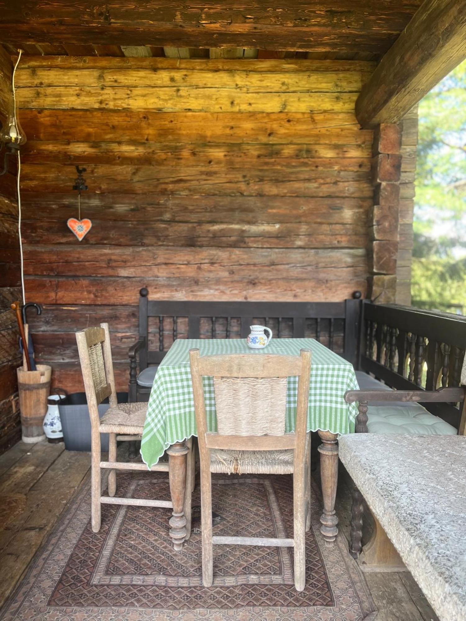Cozy Log Cabin Near Faaker See Ledenitzen Esterno foto